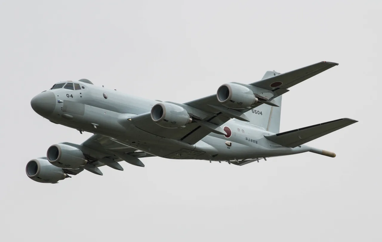 海上自衛隊の川崎P-1哨戒機
